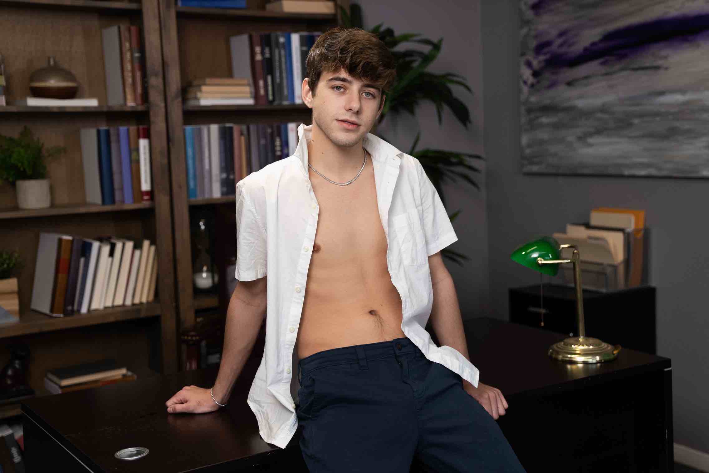 A professional male influencer and host managing his digital legacy, capturing the resilient and creative essence of Joey Mills.